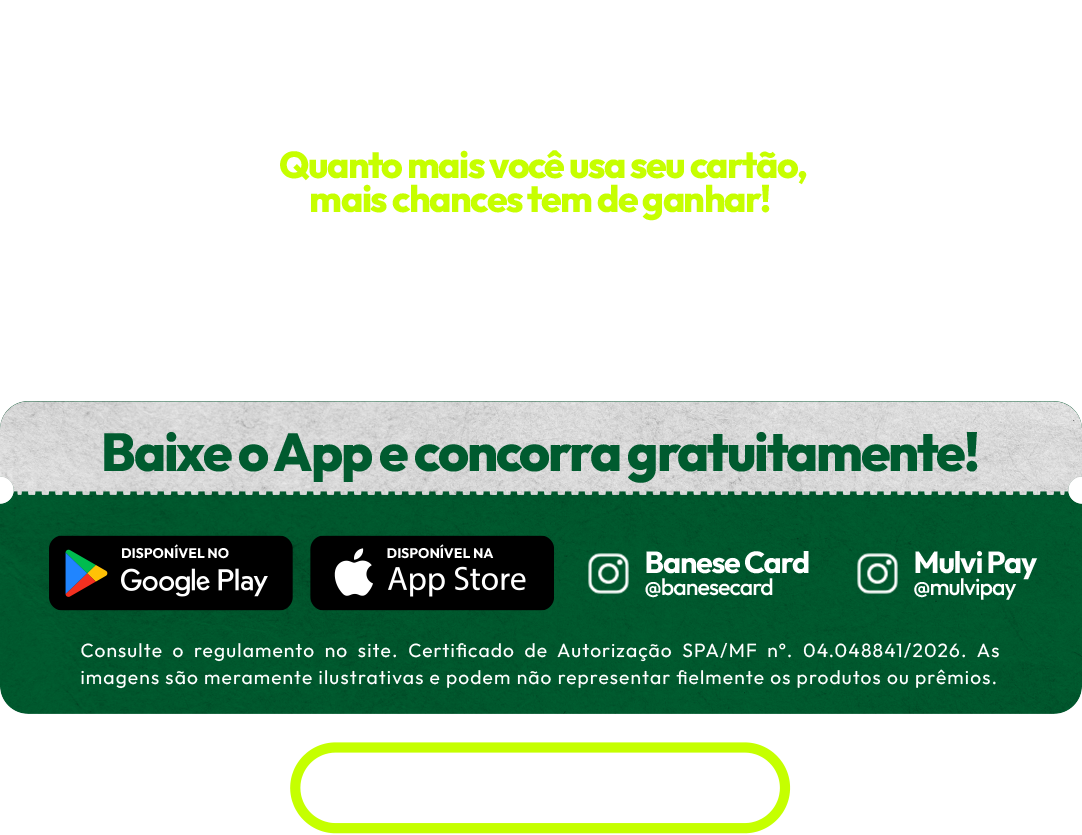 São 20 pacotes de viagens esperando por você. Baixe o App e concorra gratuitamente!